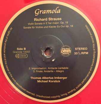 LP Richard Strauss: Sonata Für Violine Und Klavier