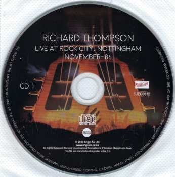 2CD Richard Thompson: Live At Rock City, Nottingham November-86 