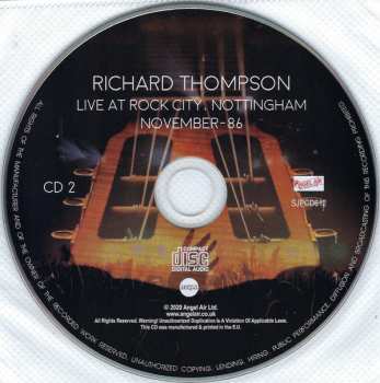 2CD Richard Thompson: Live At Rock City, Nottingham November-86 