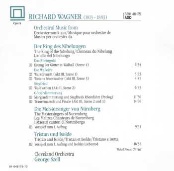 CD Richard Wagner: Orchestral Music From: Der Ring Des Nibelungen = Die Meistersinger = Tristan Und Isolde