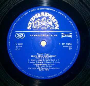 5LP/Caja Herbert von Karajan: Mistři Pěvci Norimberští (Die Meistersinger von Nürnberg)