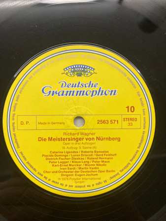 5LP/Caja Richard Wagner: Die Meistersinger Von Nürnberg