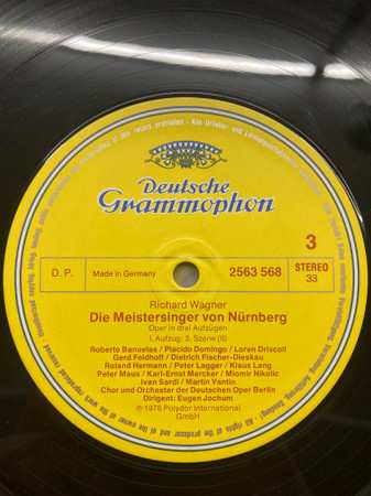 5LP/Caja Richard Wagner: Die Meistersinger Von Nürnberg