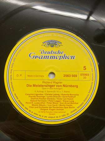 5LP/Caja Richard Wagner: Die Meistersinger Von Nürnberg