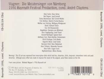 4CD/Caja André Cluytens: Die Meistersinger Von Nürnberg - 1956 Bayreuth Festival (Live)