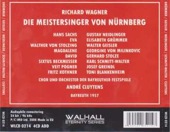 4CD/Caja André Cluytens: Die Meistersinger Von Nürnberg - Gesamtaufnahme Bayreuth 1957