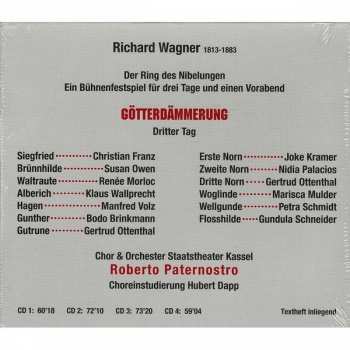 4CD/Caja Richard Wagner: Götterdämmerung