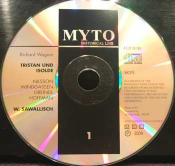 4CD/Caja Richard Wagner: Tristan Und Isolde - Bayreuth 1958