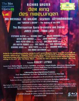 Caja/5Blu-ray Richard Wagner: Der Ring Des Nibelungen And "Wagner's Dream" - The Making Of The Ring