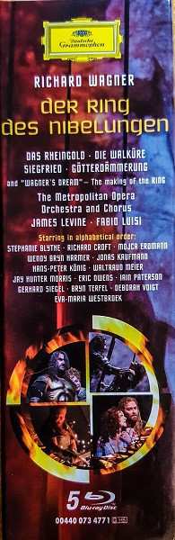 Caja/5Blu-ray Richard Wagner: Der Ring Des Nibelungen And "Wagner's Dream" - The Making Of The Ring