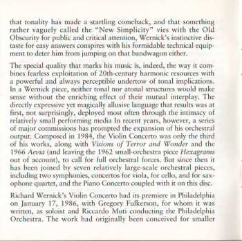 CD Lambert Orkis: Piano Concerto • Violin Concerto