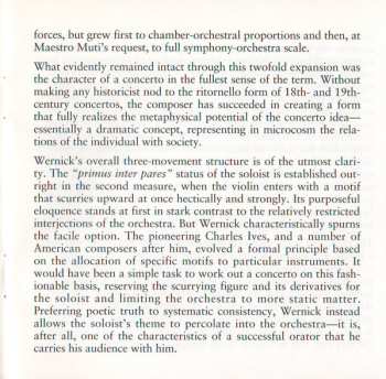 CD Lambert Orkis: Piano Concerto • Violin Concerto