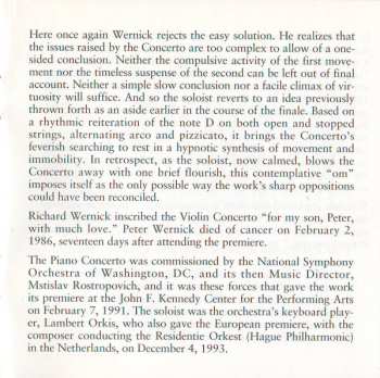 CD Lambert Orkis: Piano Concerto • Violin Concerto