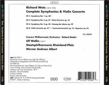 4CD/Caja Staatsphilharmonie Rheinland-Pfalz: Complete Symphonies & Violin Concerto