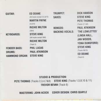 CD Richie Milton And The Lowdown: Straight Ahead - No Stoppin'