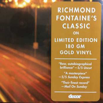 LP Richmond Fontaine: We Used To Think The Freeway Sounded Like A River LTD | CLR