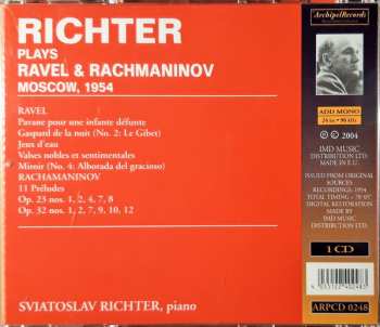 CD Sviatoslav Richter: Ravel, Rachmaninov