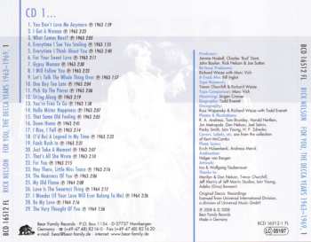 6CD/Caja Ricky Nelson: For You - The Decca Years 1963-1969