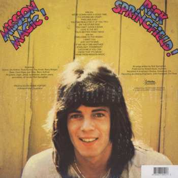 LP Rick Springfield: Mission Magic