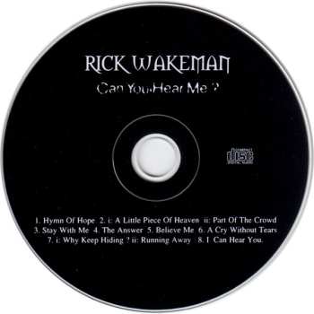 CD Rick Wakeman: Can You Hear Me ?