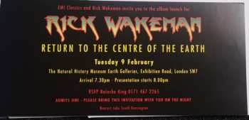 2LP/4CD/DVD/Caja Rick Wakeman: Return To The Centre Of The Earth