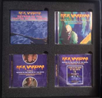 2LP/4CD/DVD/Caja Rick Wakeman: Return To The Centre Of The Earth