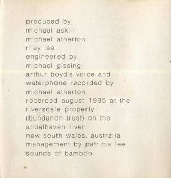 CD Michael Atherton: Shoalhaven Rise