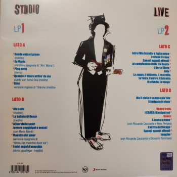 2LP Rino Gaetano: Rino Gaetano Live & Rarities CLR | LTD