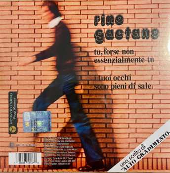 SP Rino Gaetano: Tu, Forse Non Essenzialmente Tu / I Tuoi Occhi Sono Pieni Di Sale