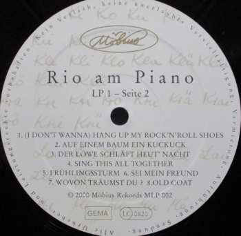 3LP Rio Reiser: Am Piano LTD