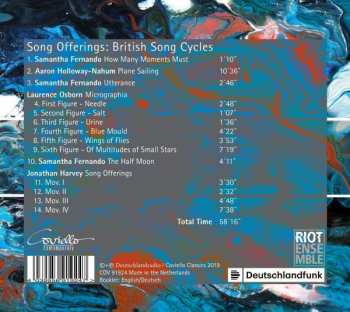CD Riot Ensemble: Song Offerings 