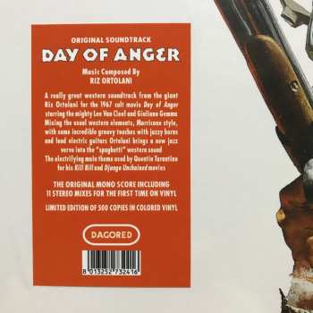 LP Riz Ortolani: Day Of Anger (Original Soundtrack) CLR | LTD