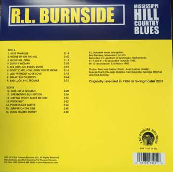 LP R.L. Burnside: Mississippi Hill Country Blues LTD