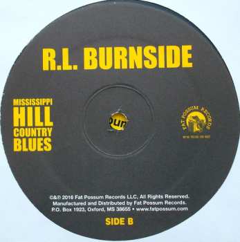 LP R.L. Burnside: Mississippi Hill Country Blues LTD