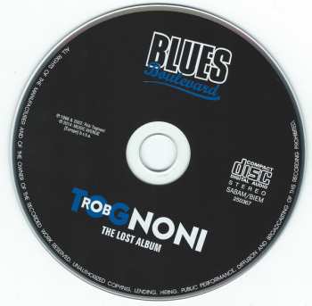 CD Rob Tognoni: The Lost Album DIGI