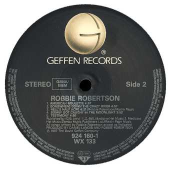 LP Robbie Robertson: Robbie Robertson