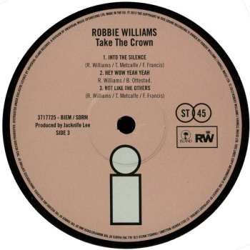 2LP Robbie Williams: Take The Crown LTD | NUM