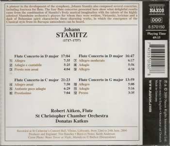 CD Robert Aitken: Johann Stamitz - Flute Concertos