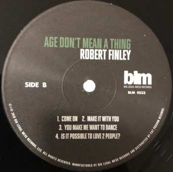 LP Robert Finley: Age Don't Mean A Thing