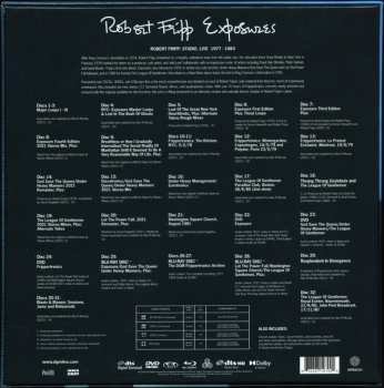 25CD/3DVD/Caja/4Blu-ray Robert Fripp: Exposures LTD