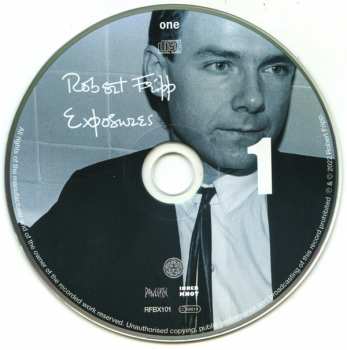 25CD/3DVD/Caja/4Blu-ray Robert Fripp: Exposures LTD
