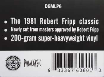 LP Robert Fripp: Let The Power Fall