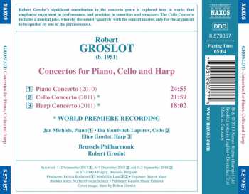 CD Jan Michiels: Concertos For Piano, Cello And Harp