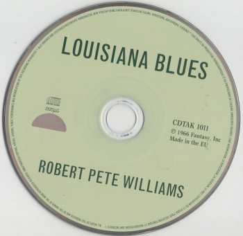 CD Robert Pete Williams: Louisiana Blues