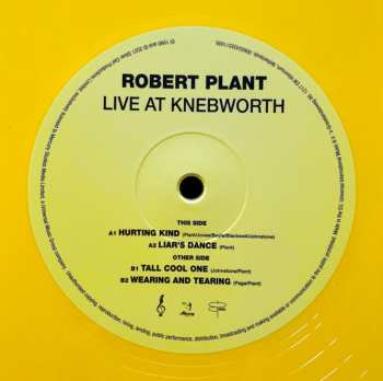LP Robert Plant: Live At Knebworth CLR