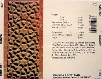 CD Robert Rich: Geometry