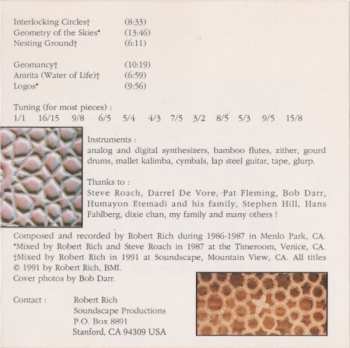 CD Robert Rich: Geometry