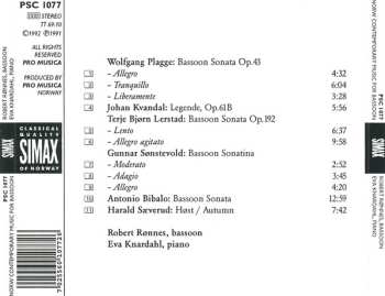 CD Eva Knardahl: The Contemporary Norwegian Bassoon