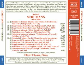 CD Robert Schumann: Beethoven Studies