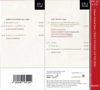 2CD/Caja Robert Schumann: Edition Klavier-Festival Ruhr: Robert Schumann Und York Höller (Live Recording 2022)